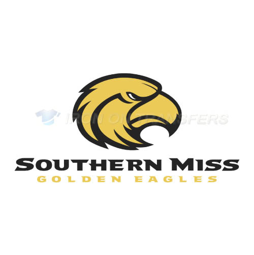 Southern Miss Golden Eagles Logo T-shirts Iron On Transfers N630
